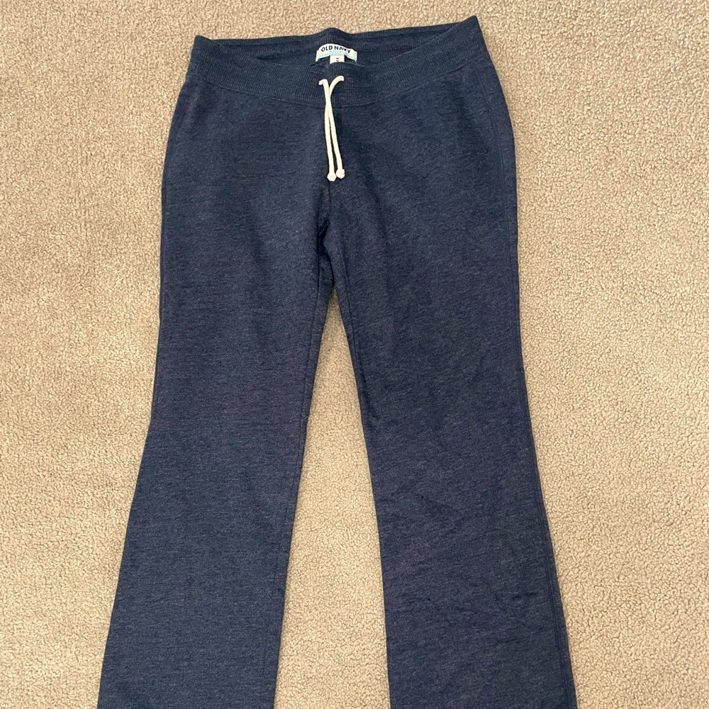 Fleece sweat pants dark grey